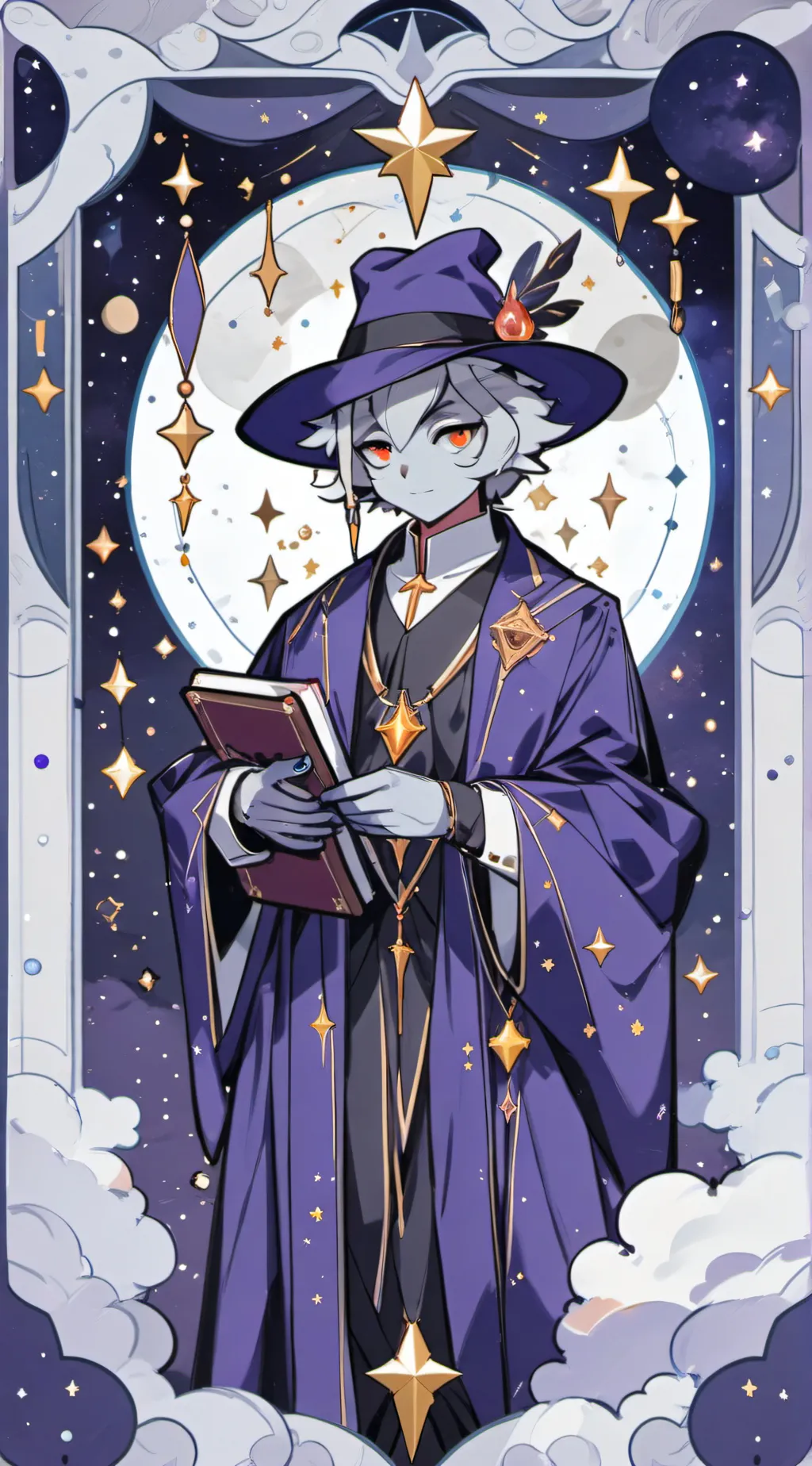 ai character: Stolas background