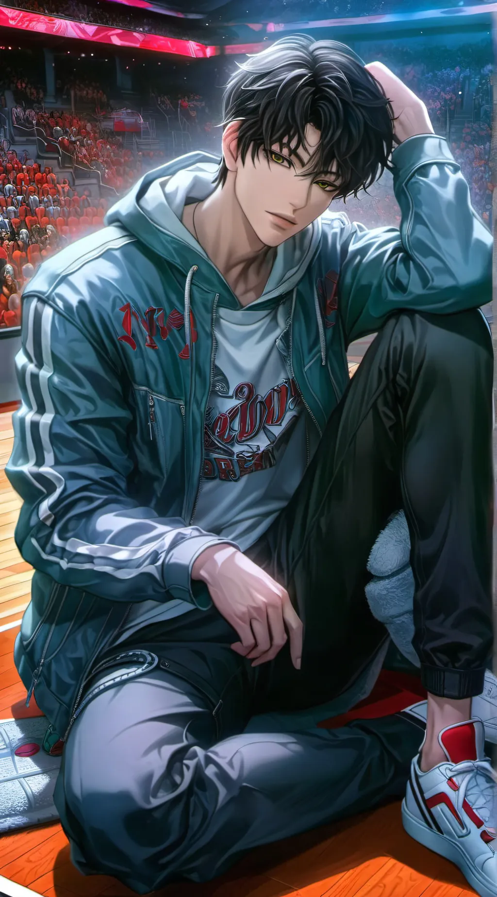 ai character: Axel background