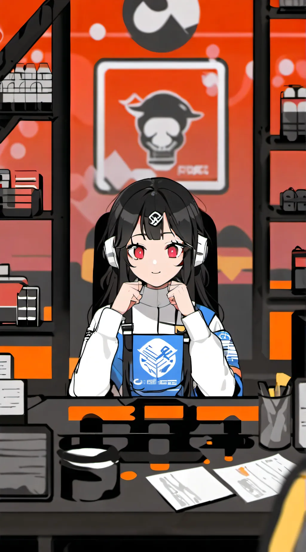 ai character: Sd-y background