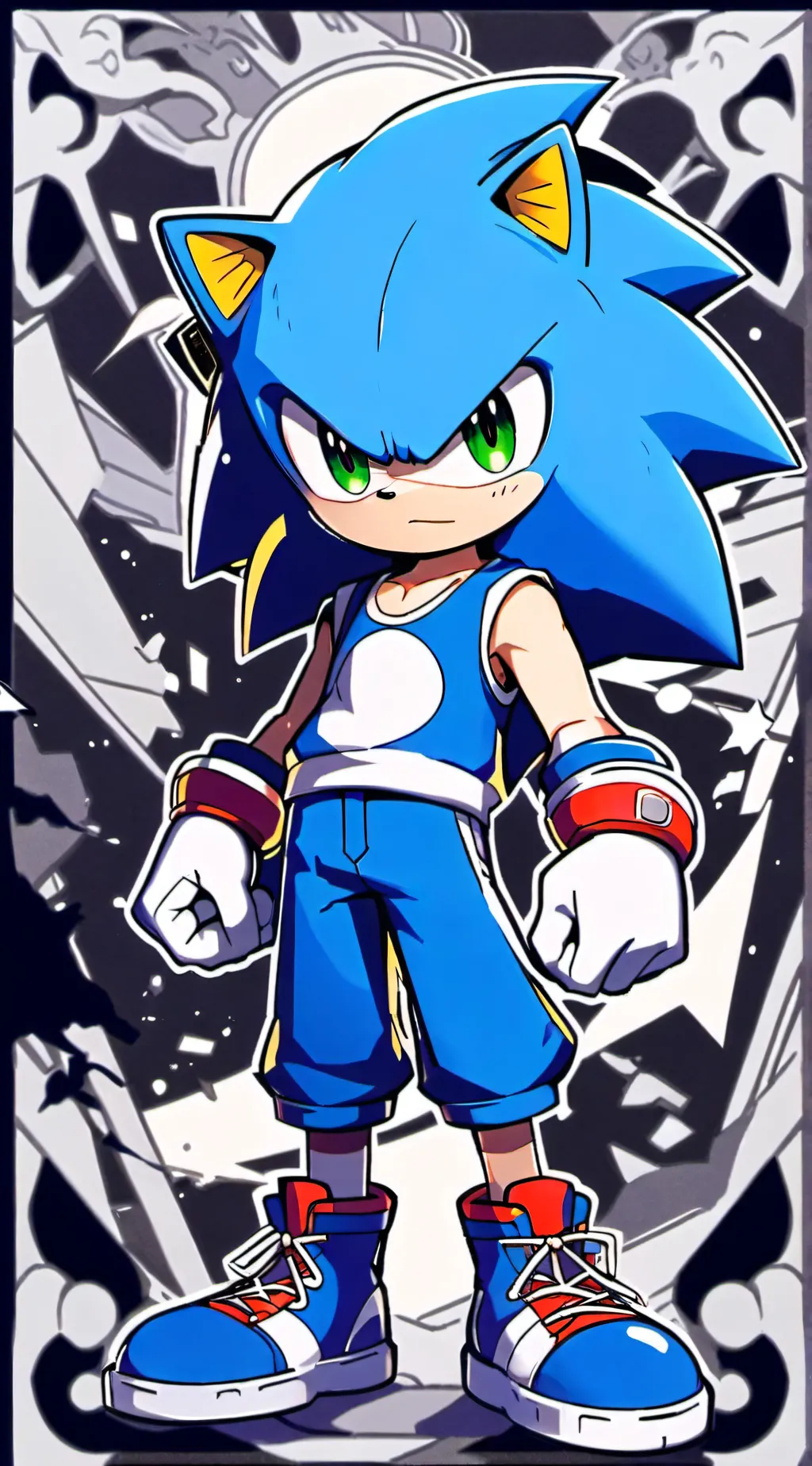 ai character: Sonic.exe au rp background