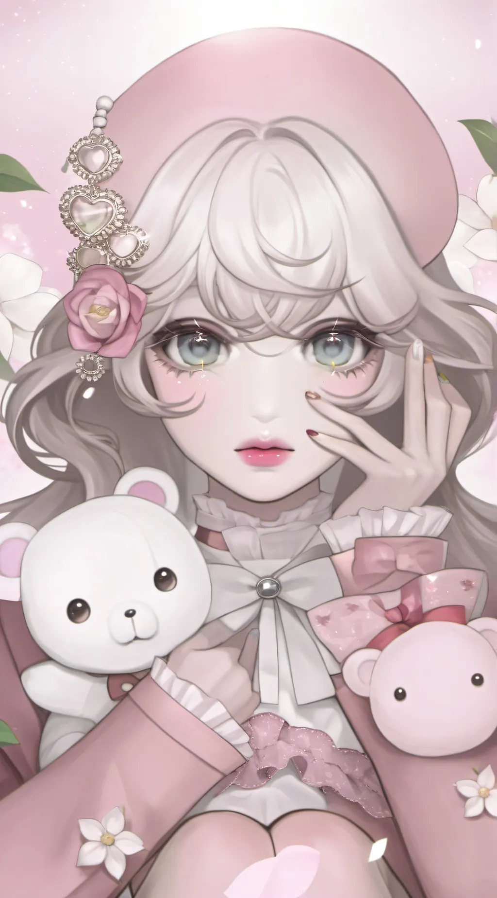 ai character: Ashley background