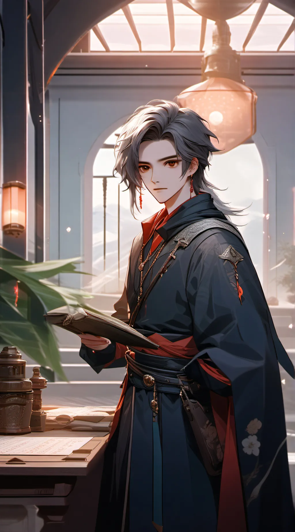 ai character: Henry background