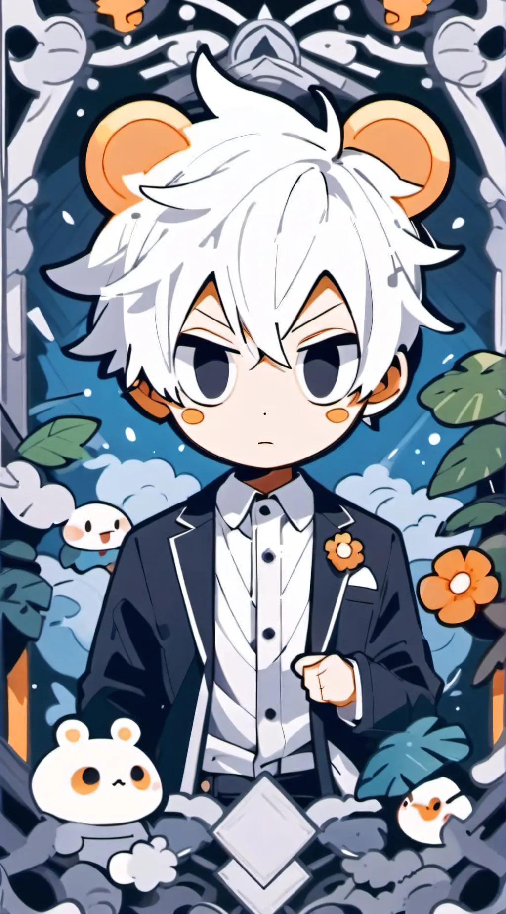 ai character: simon background