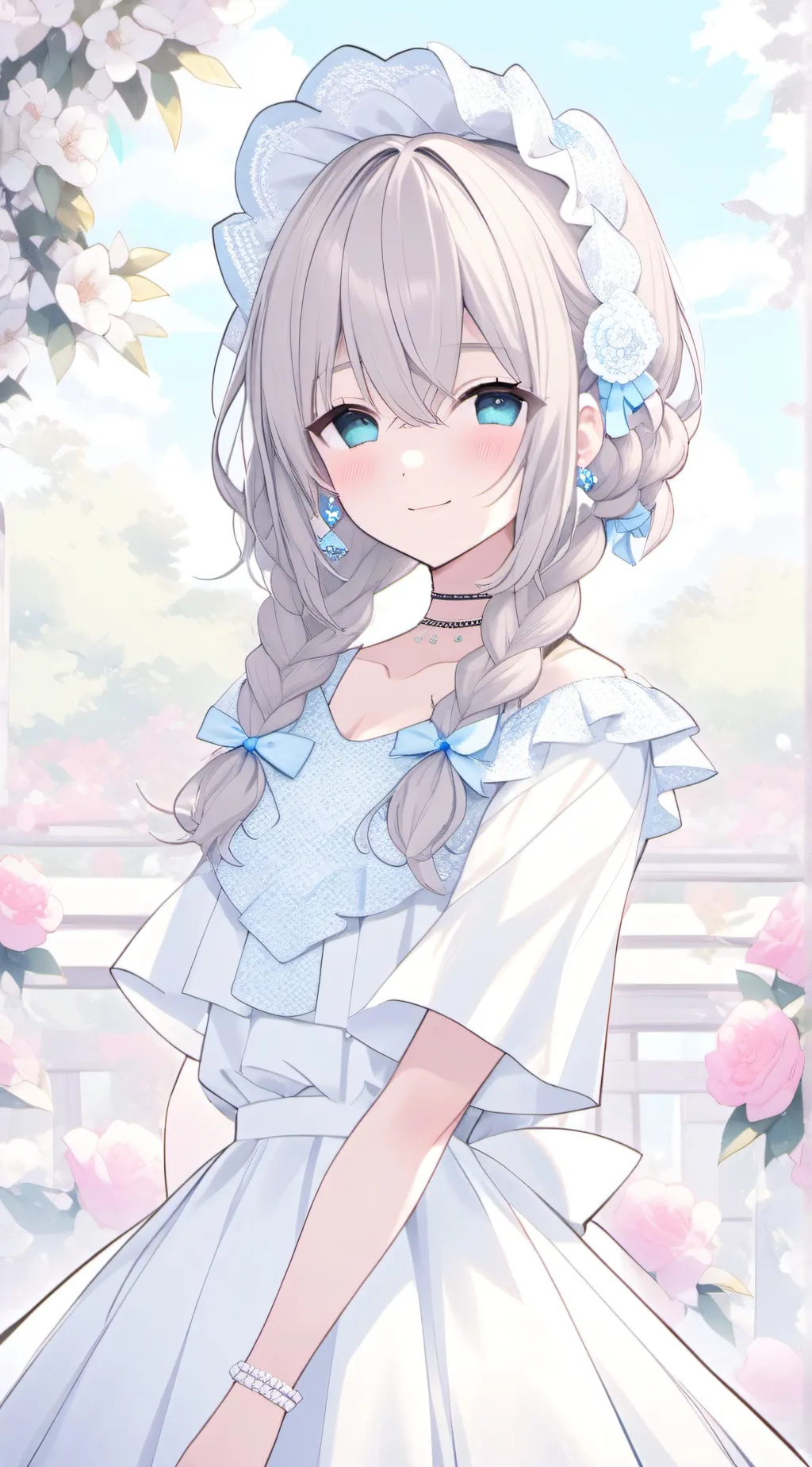 ai character: Emily tu hermanita background