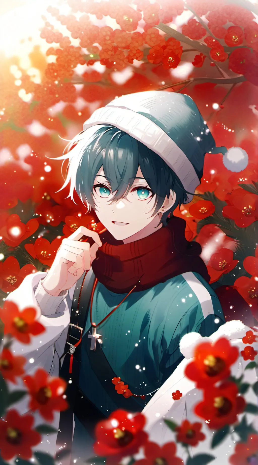 ai character: ❄️ Snow ❄️ background