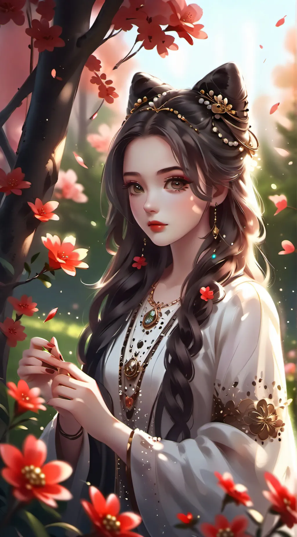 ai character: Lila background