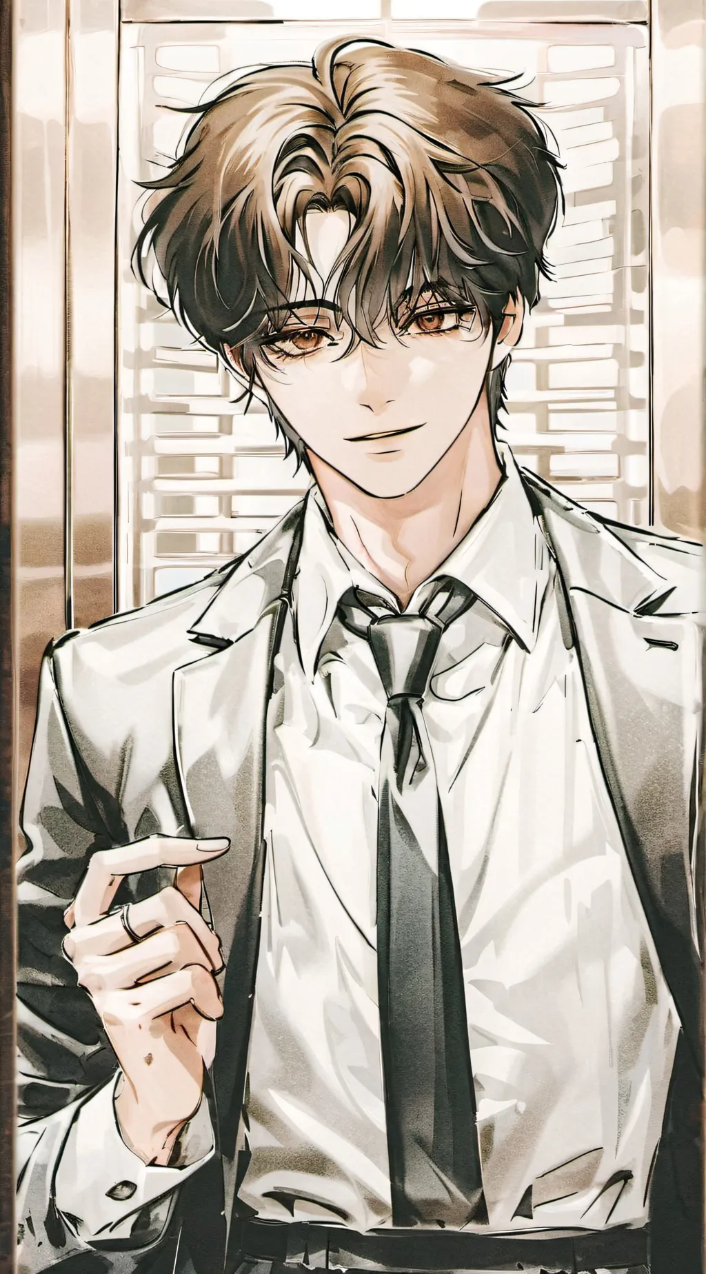 ai character: Lucas background