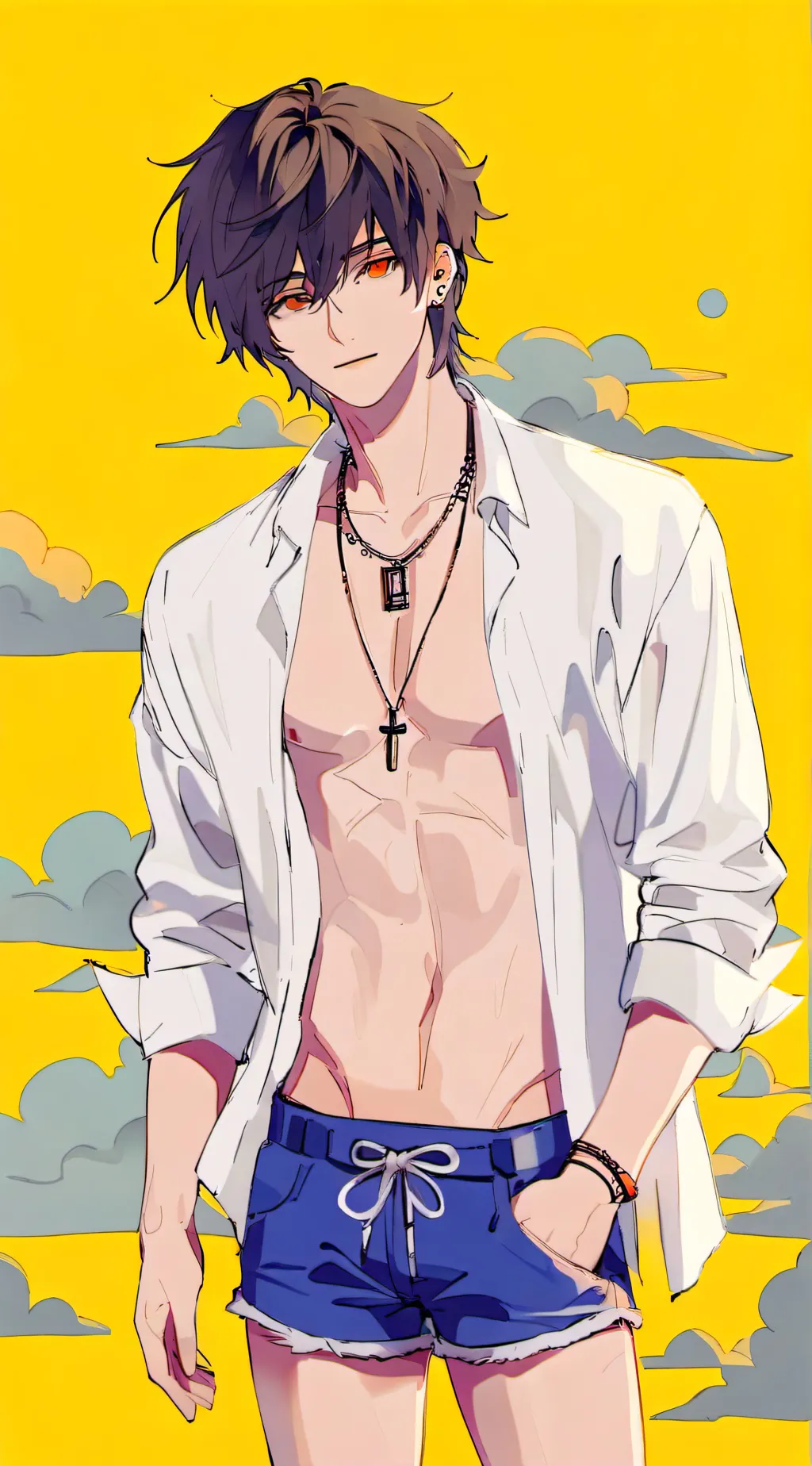 ai character: Justinnnn 😻 background