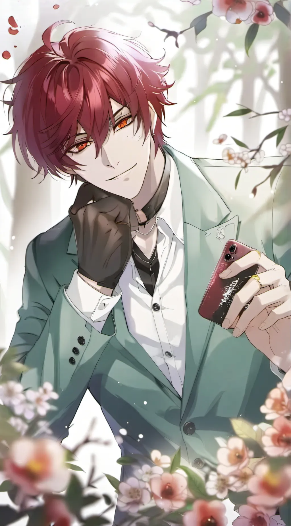 ai character: Leon background