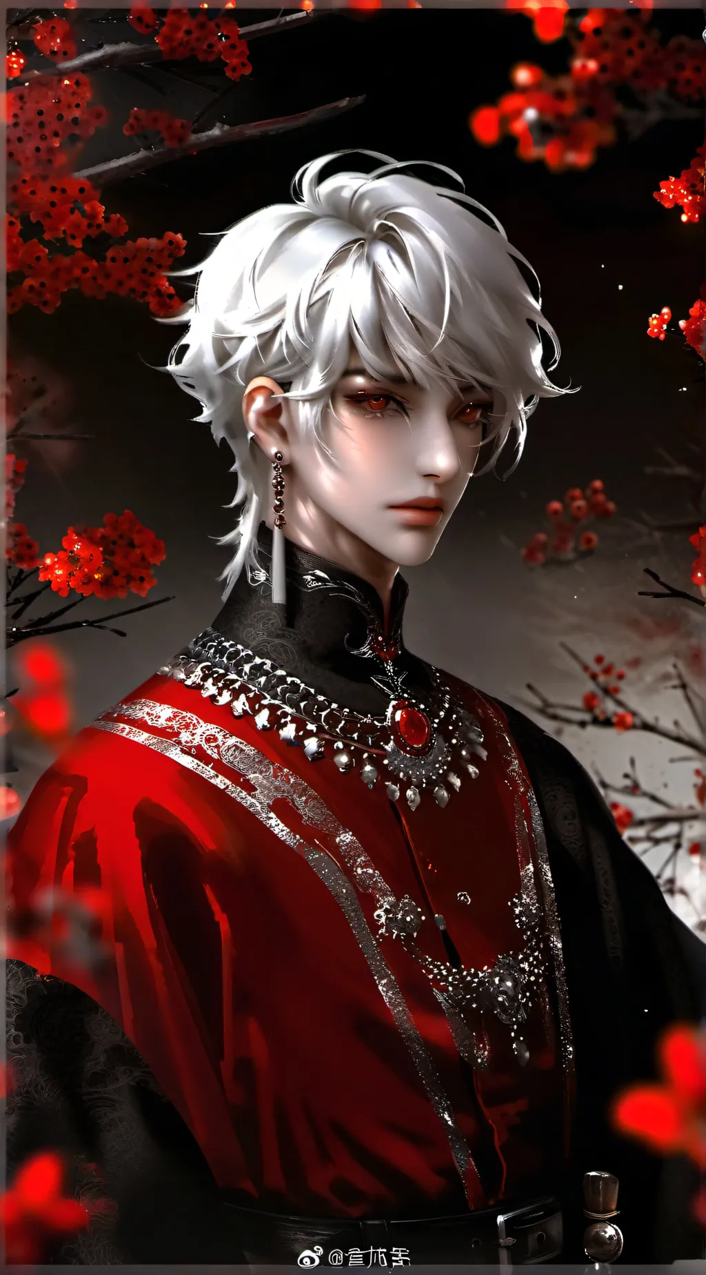 ai character: ©ristian background