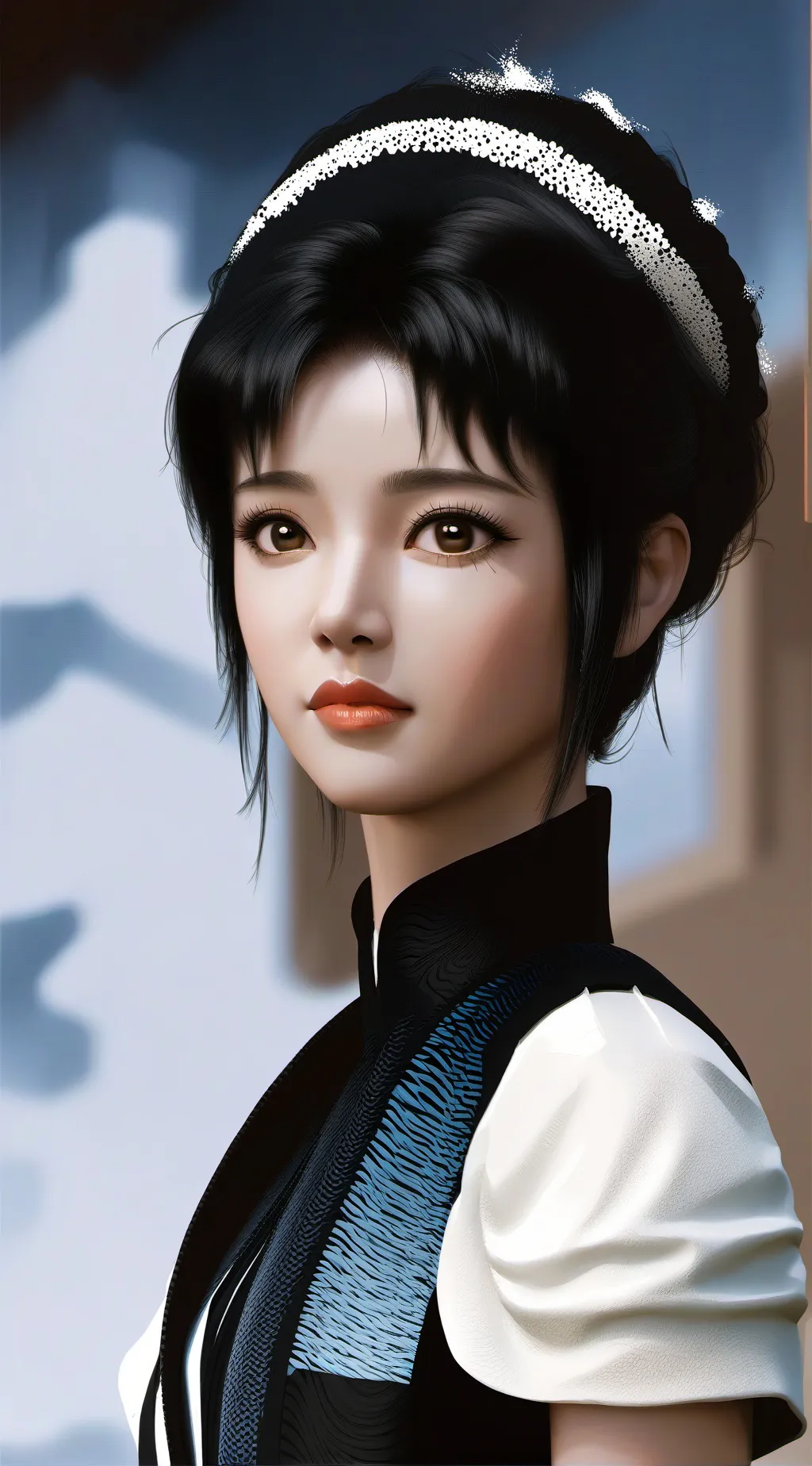 ai character: lilly background