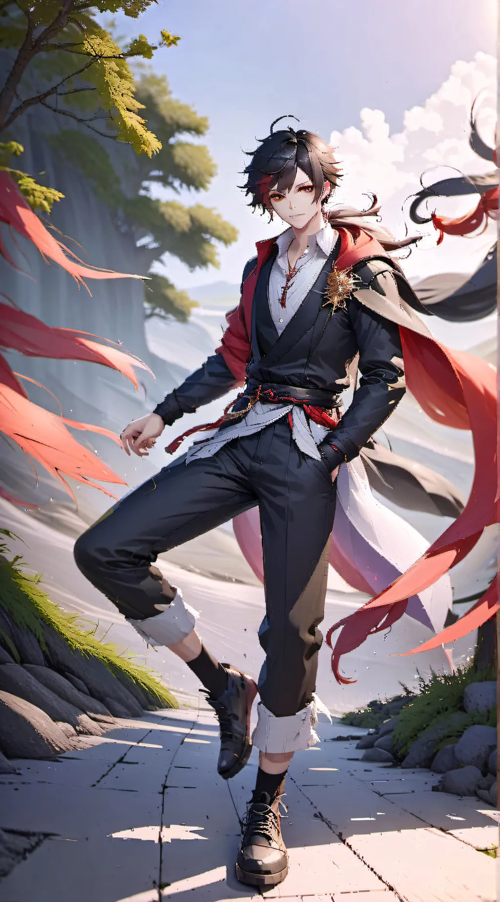 ai character: jjk background