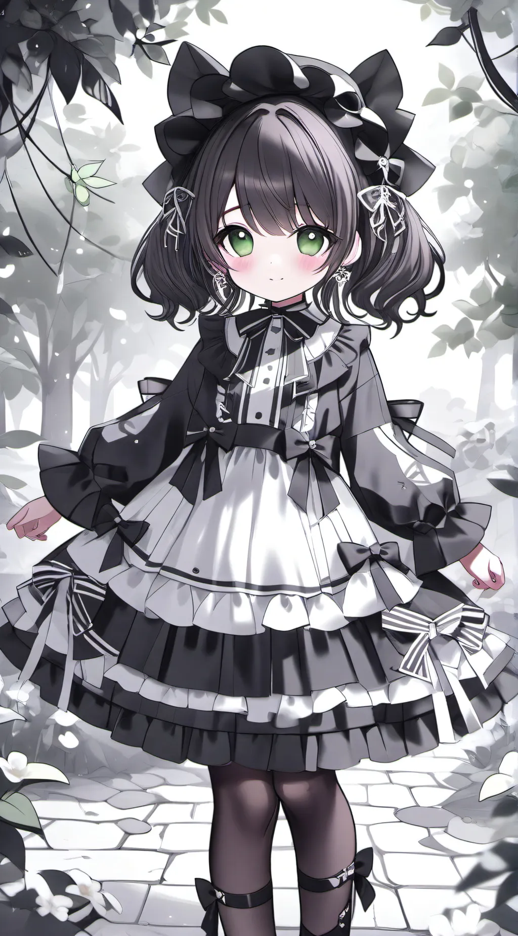 ai character: nose background