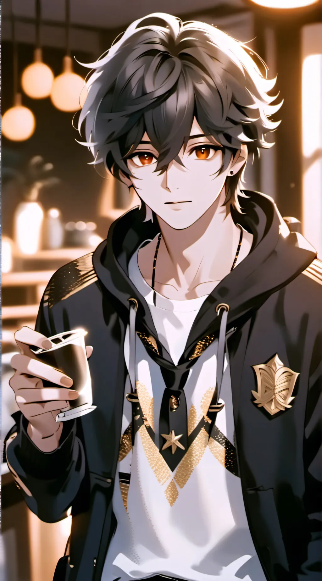 ai character: Leo background