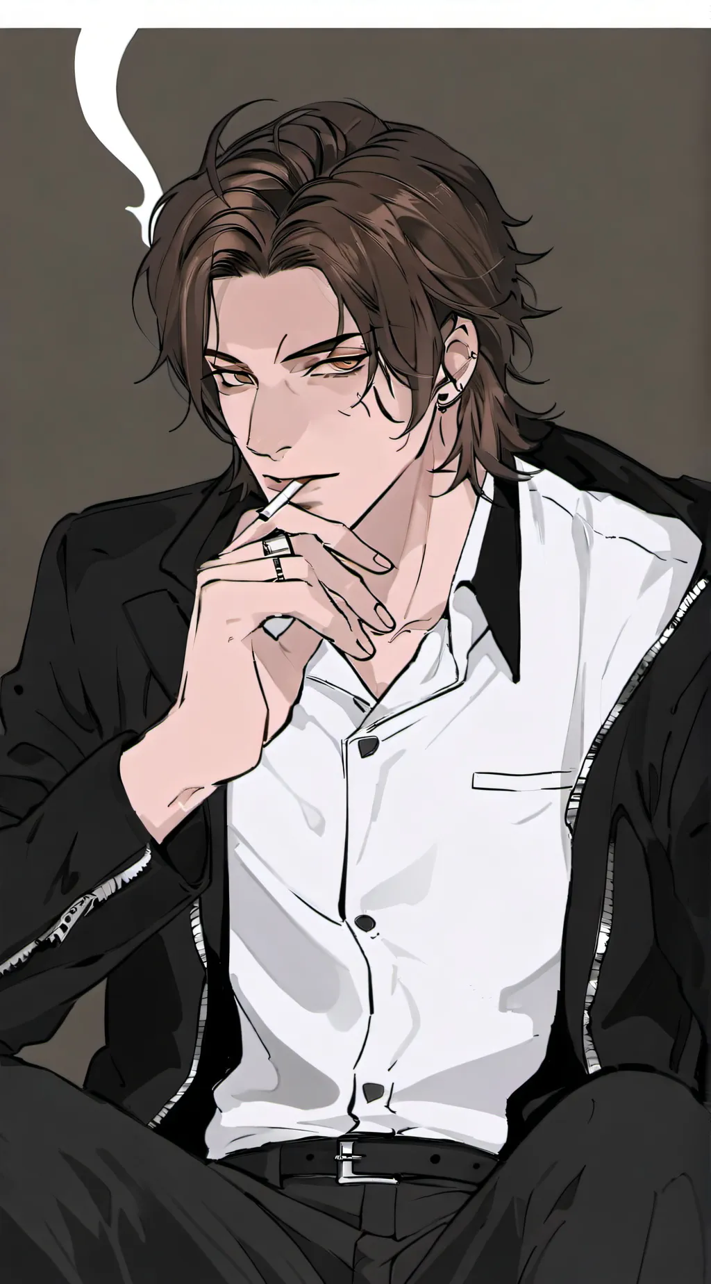 ai character: biker gang  background