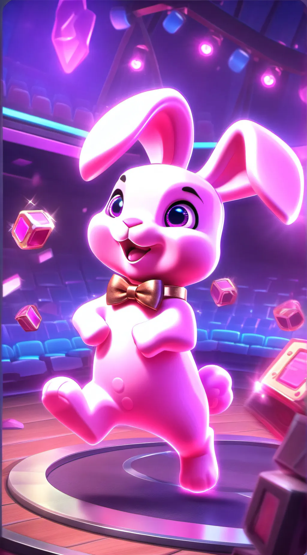 ai character: pinki background