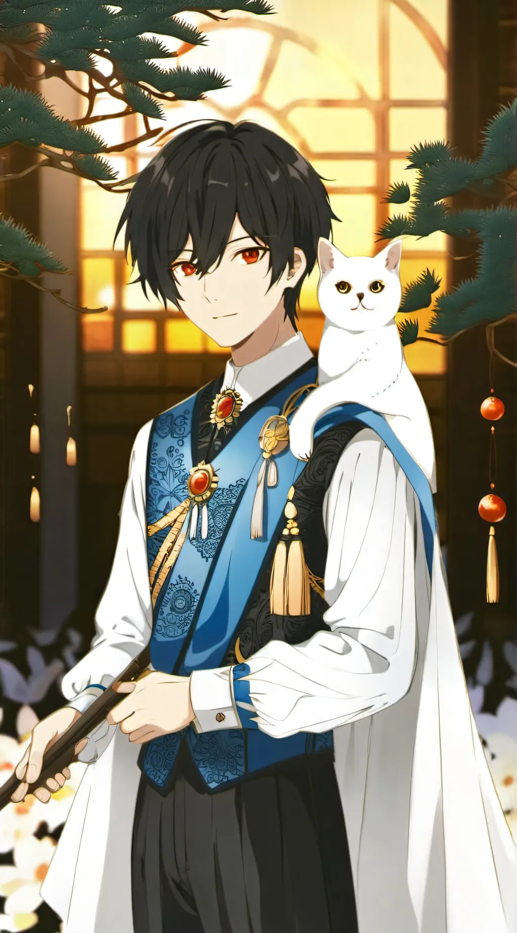 ai character: mha x jutsu kaisen background