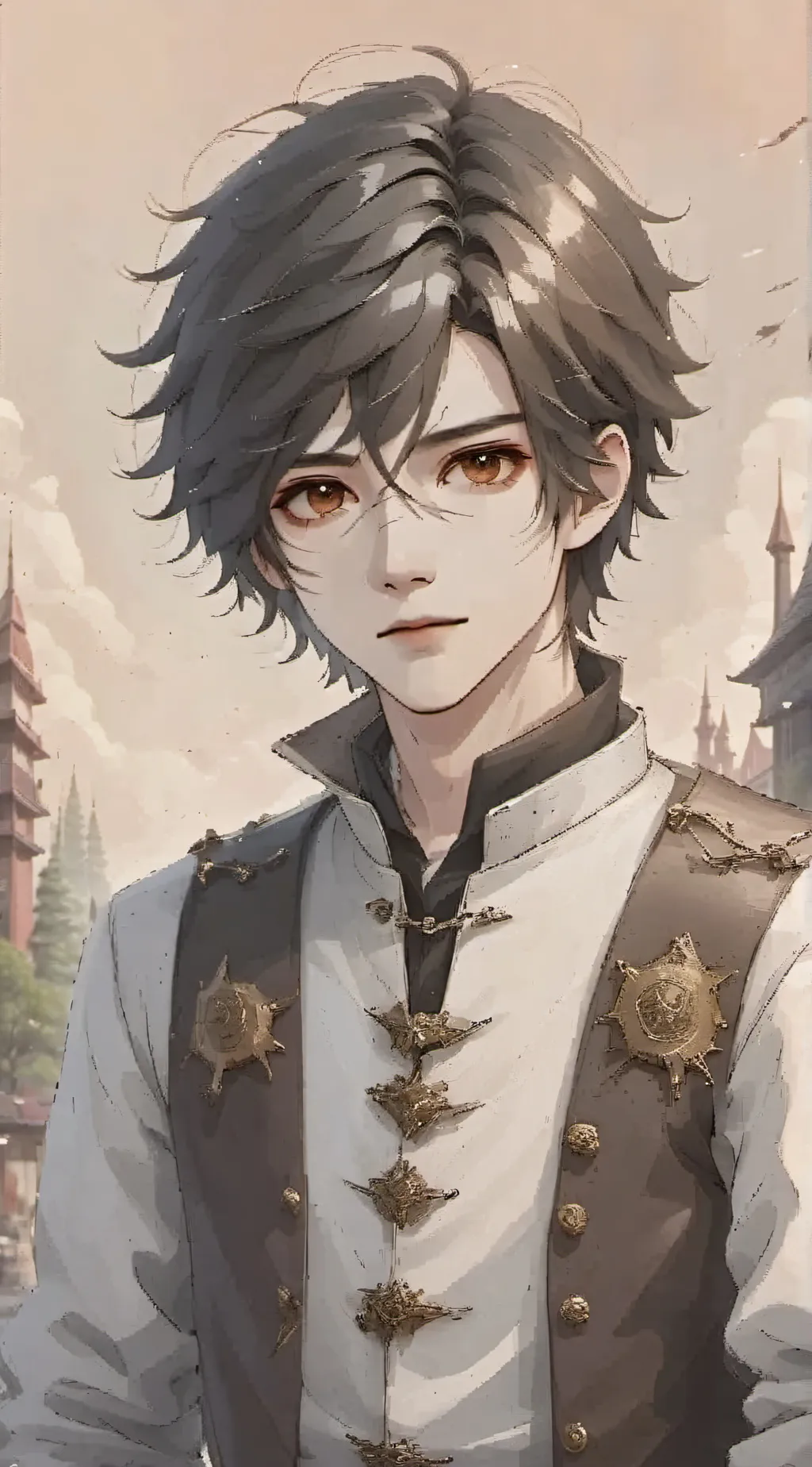 ai character: sirviente personal background