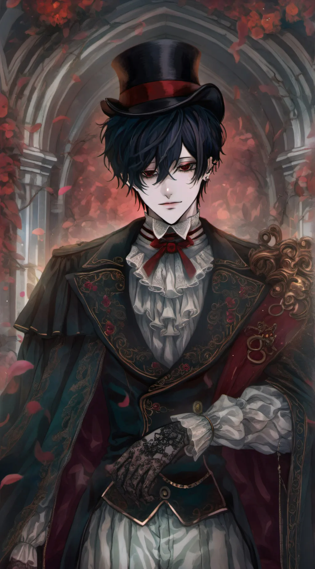 ai character: Ash background