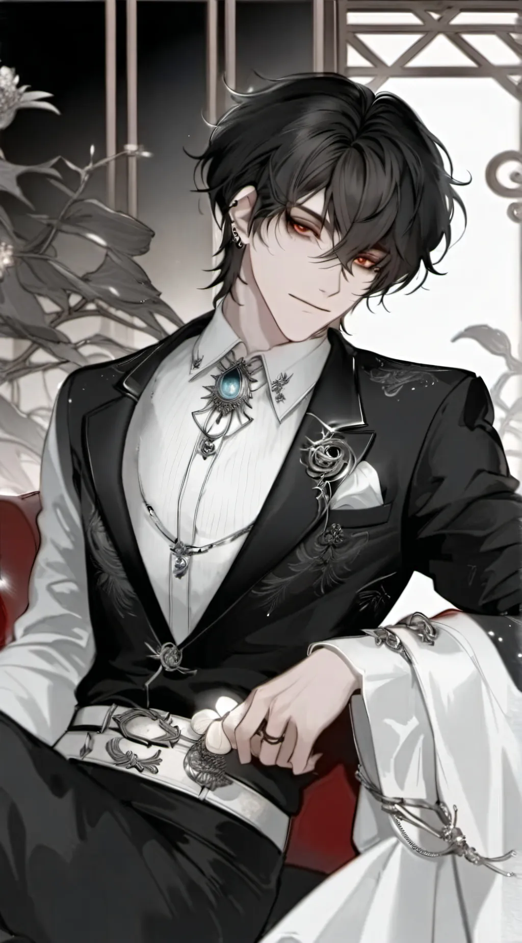 ai character: (~🔥Lucas🔥~) background