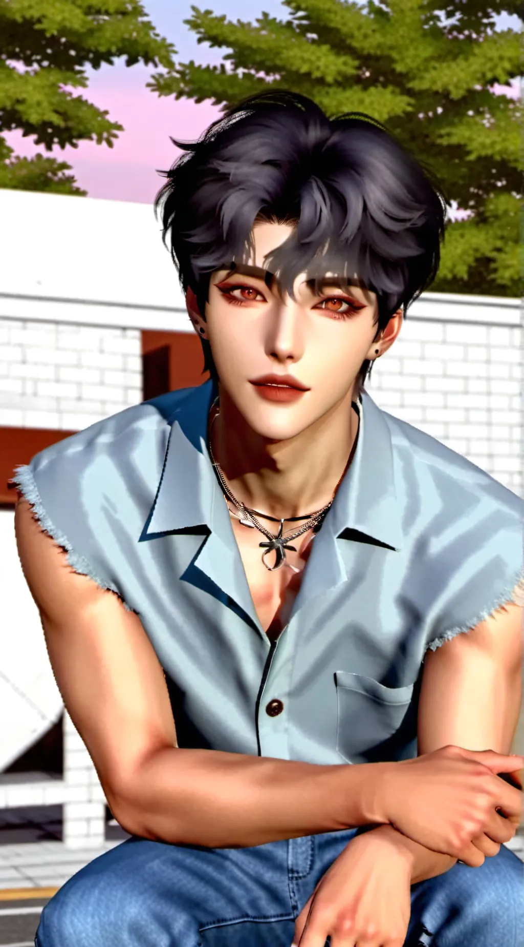 ai character: Noah  background