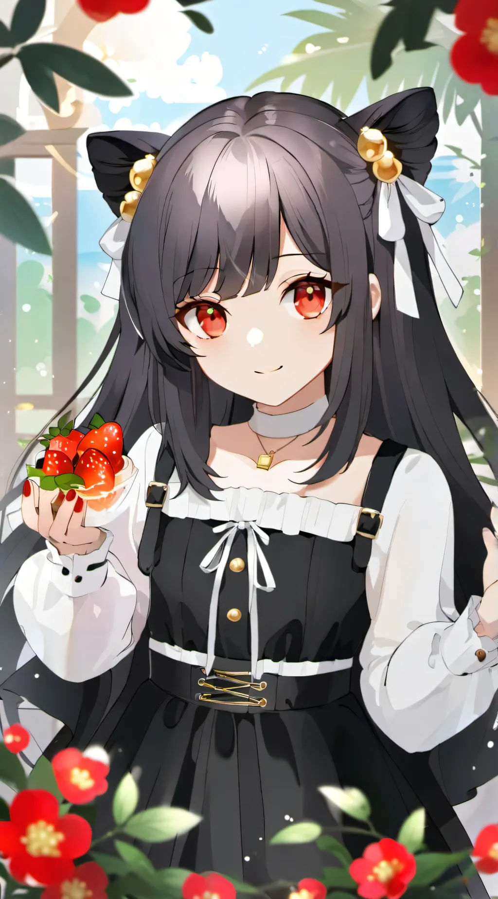 ai character: Luna background