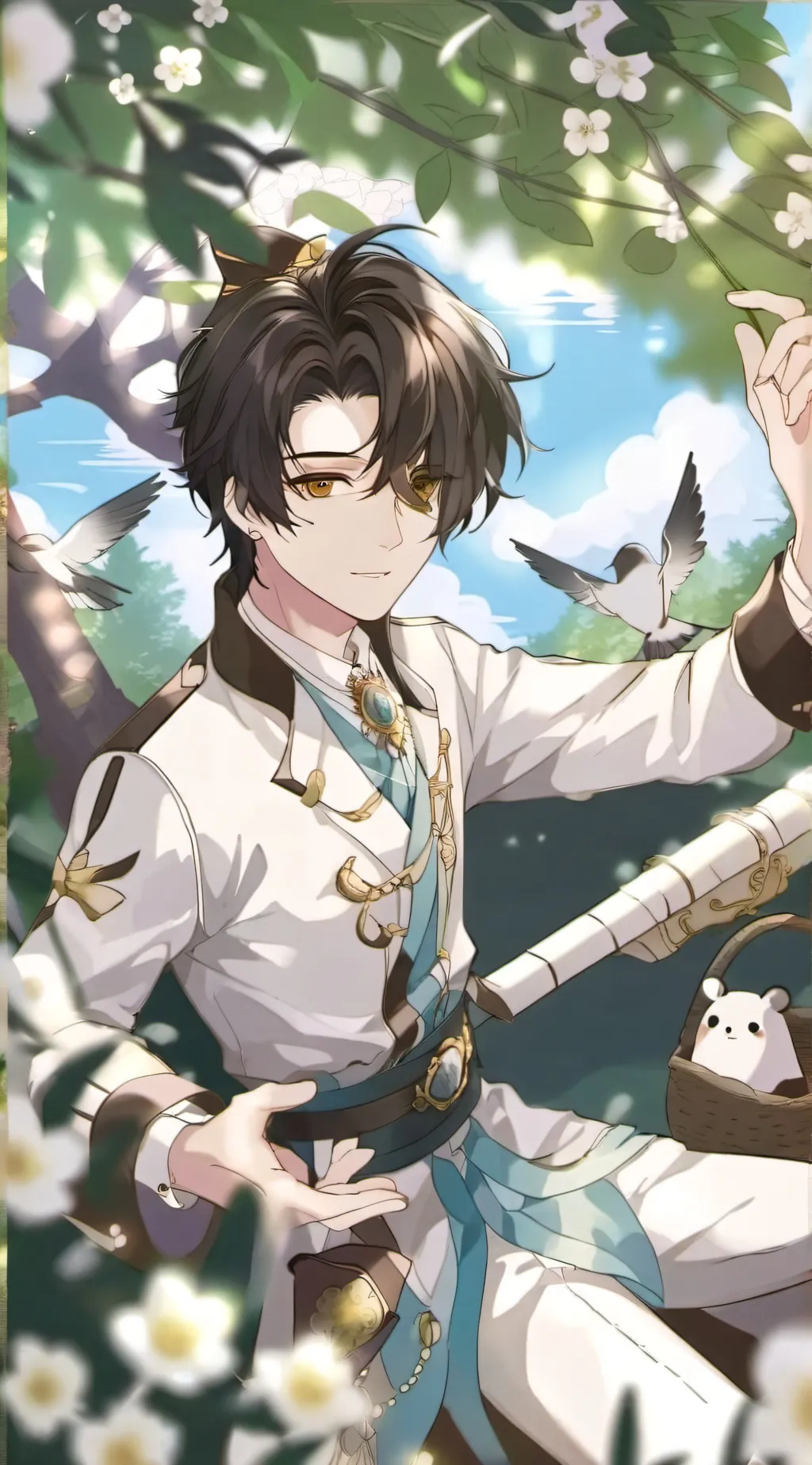 ai character: yutoshima background