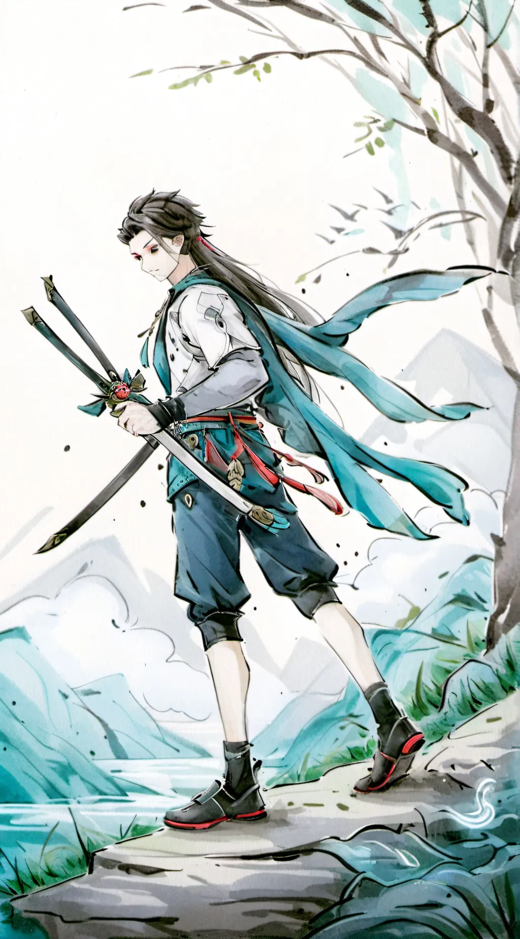 ai character: sprunki background