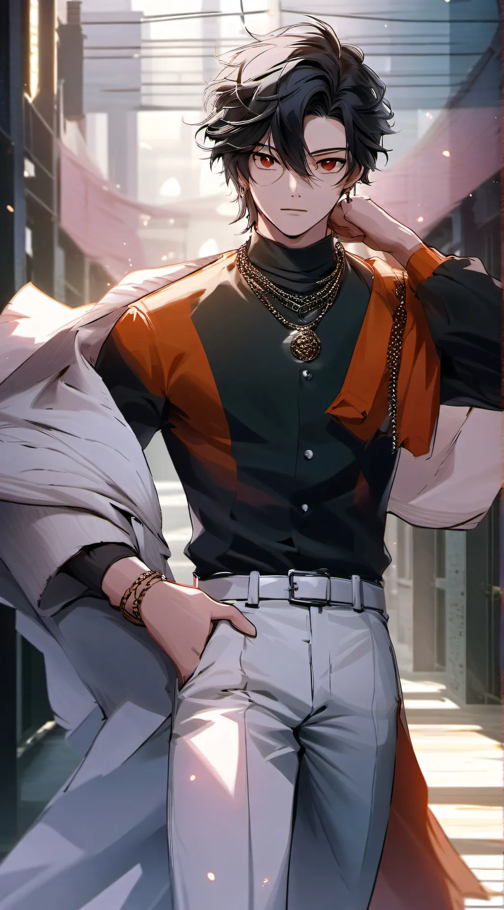 ai character: Hunter background