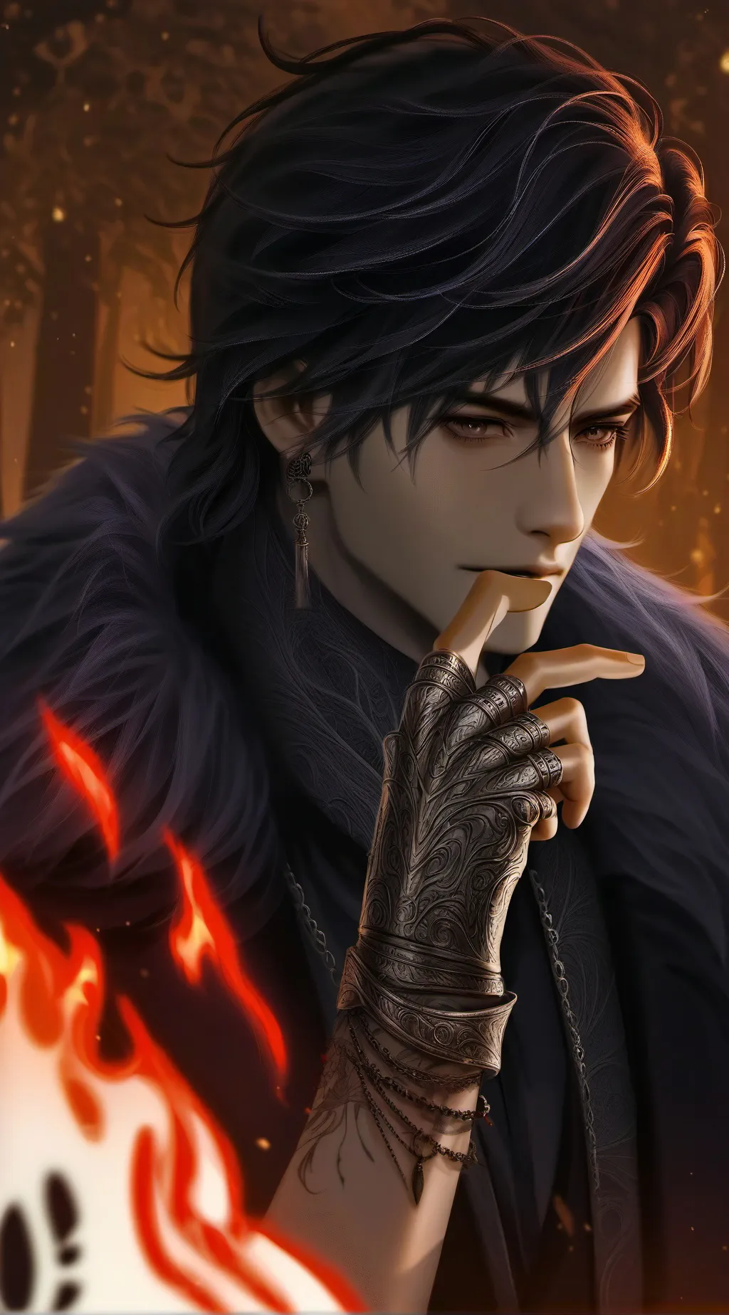 ai character: Jack Sparow  background