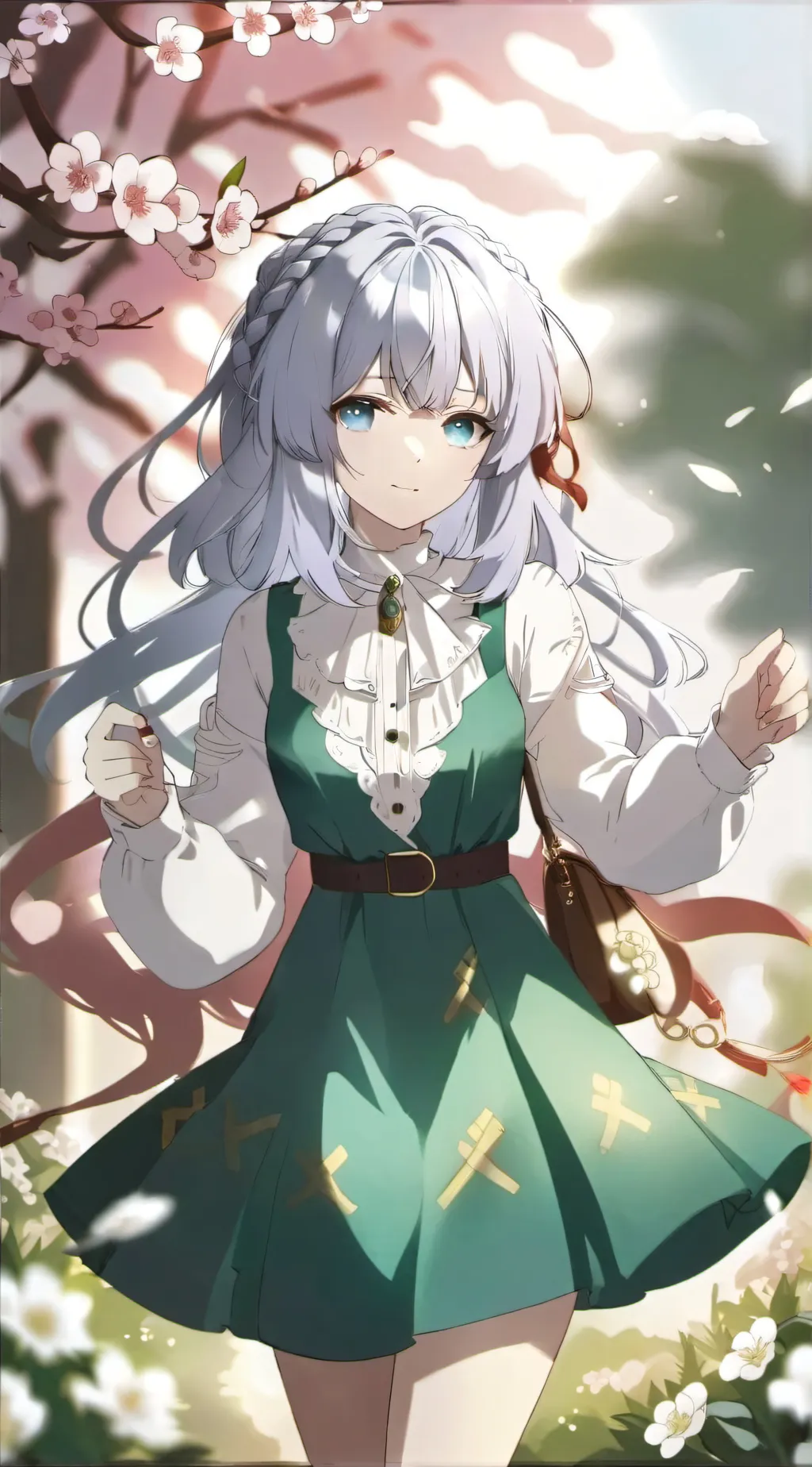 ai character: Аля background