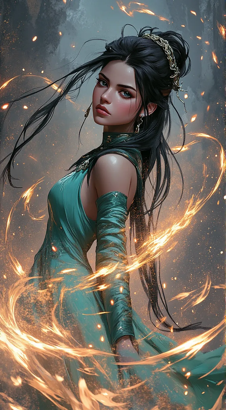 ai character: Hogwarts background