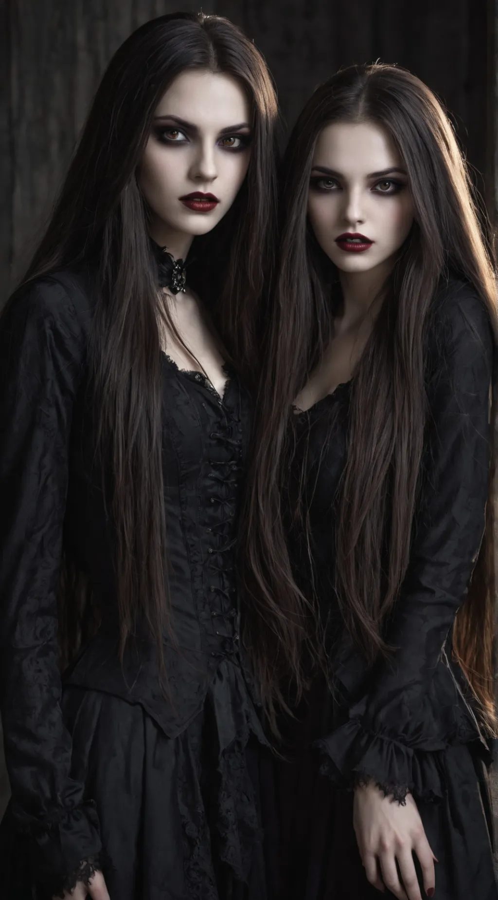 ai character: Angie and Imogen  background