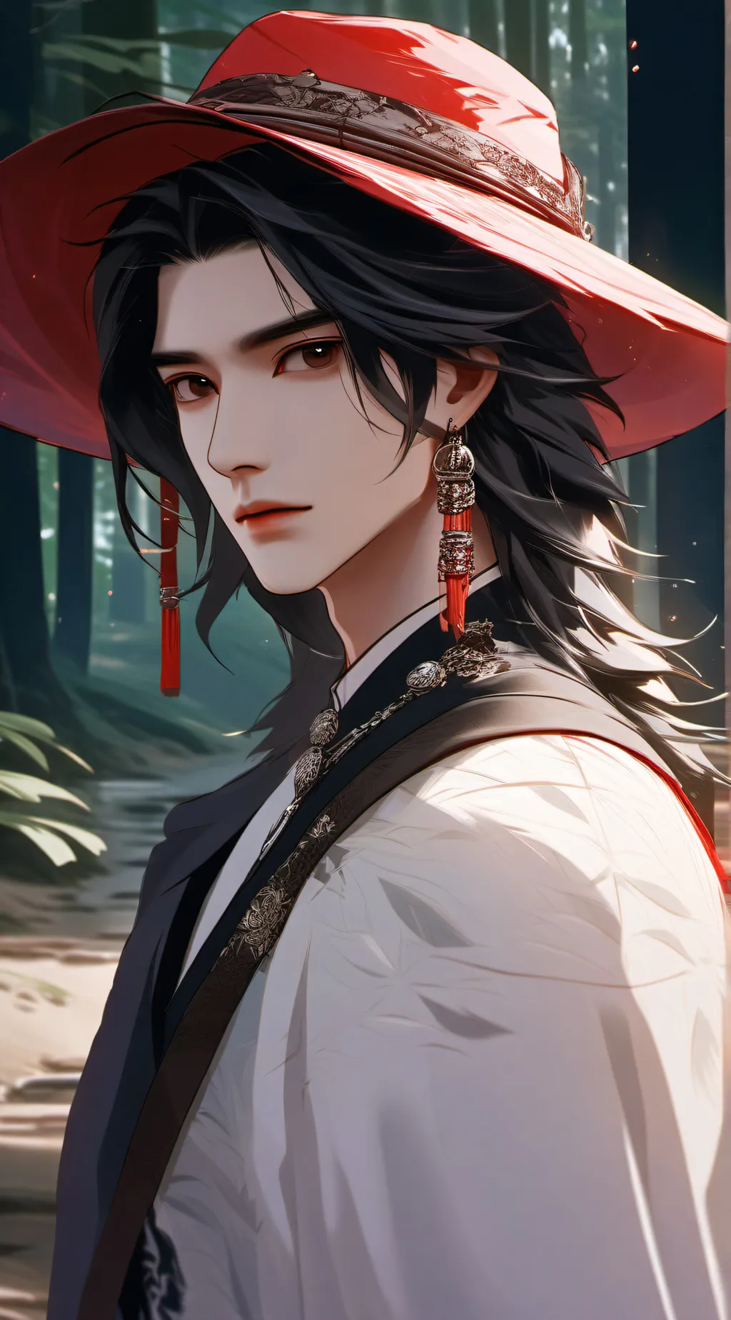 ai character: Anton  background