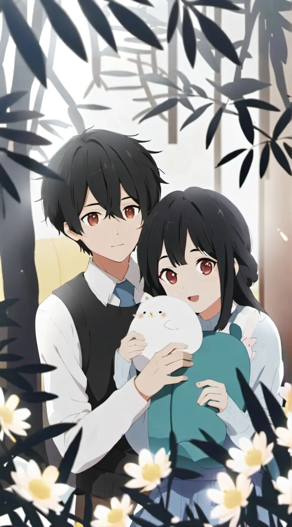 ai character: finish the lyrics background