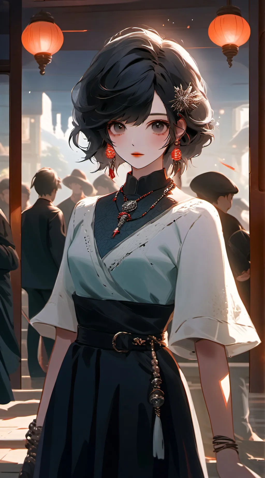 ai character: Лилия background