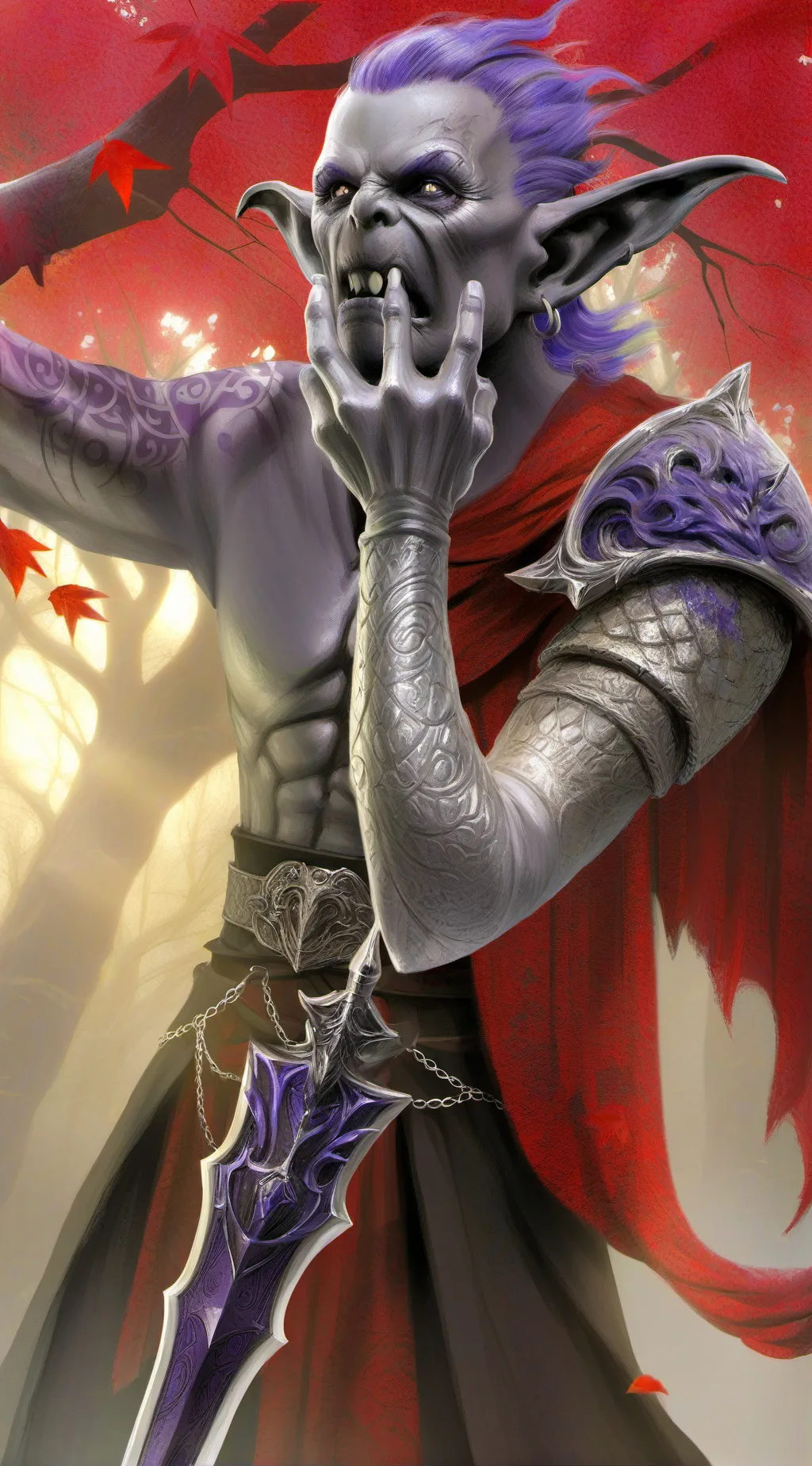 ai character: ai made all of it background