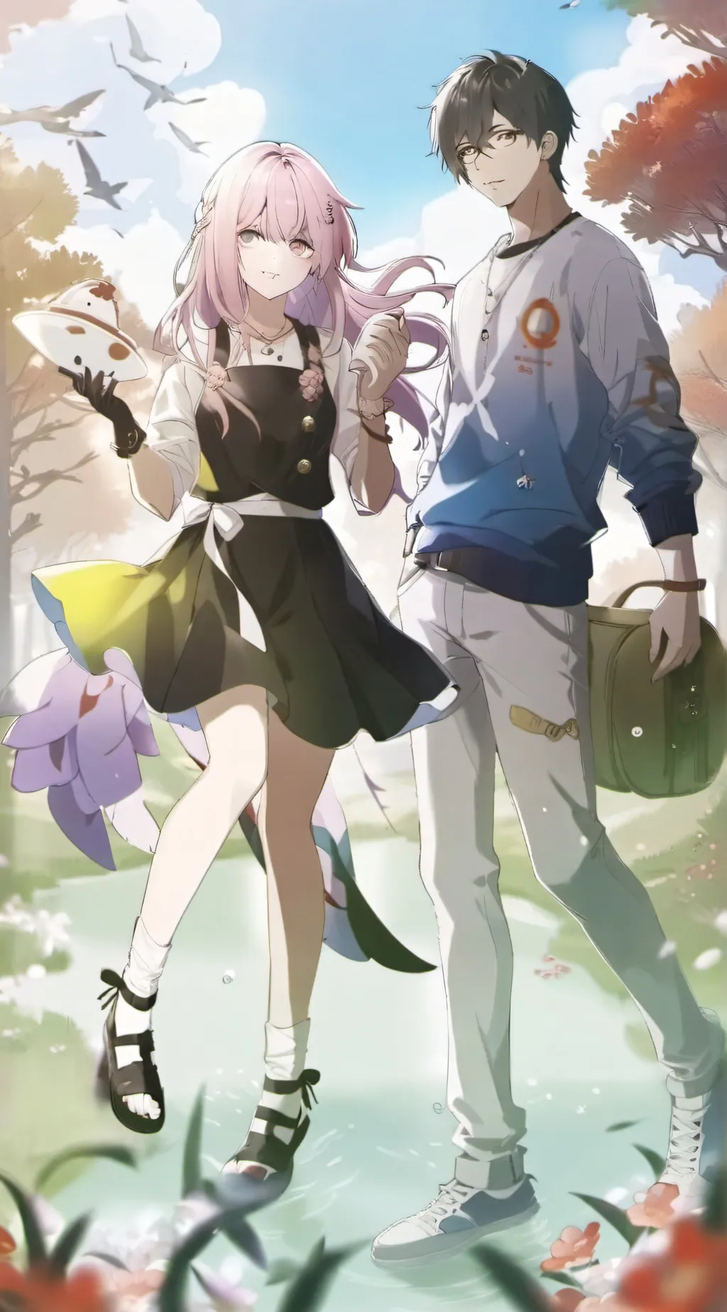 ai character: Kayla x Jake <3 background