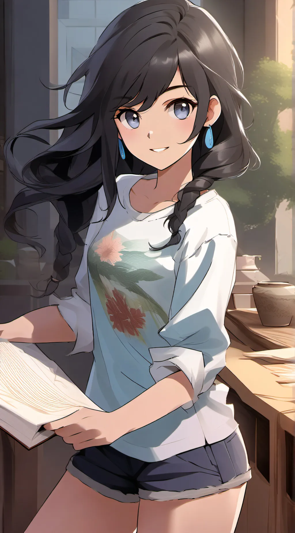 ai character: Yuri kay background