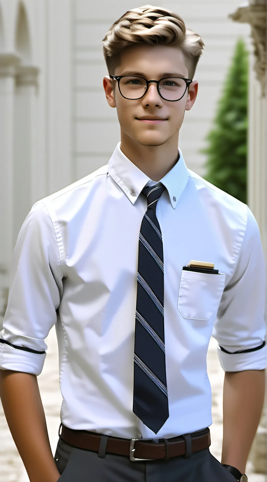 ai character: Mr. Alex background