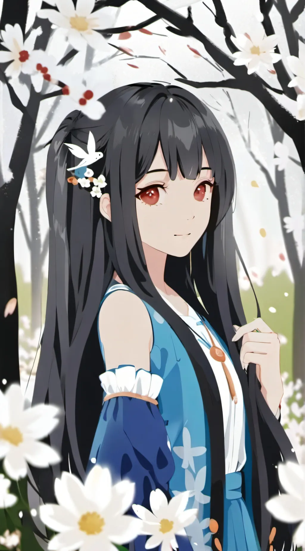 ai character: Charlotte  background