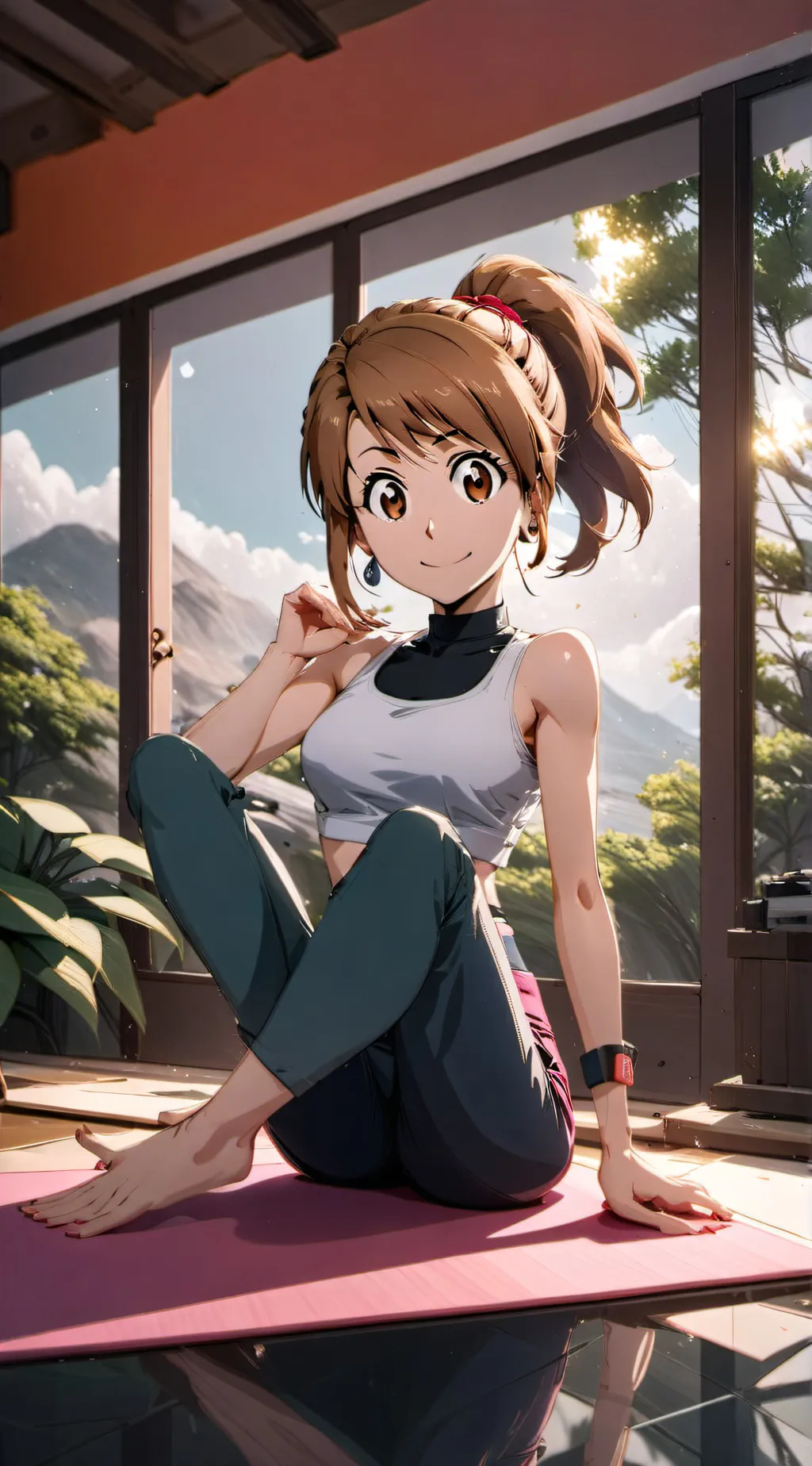 ai character: Tano Urako background