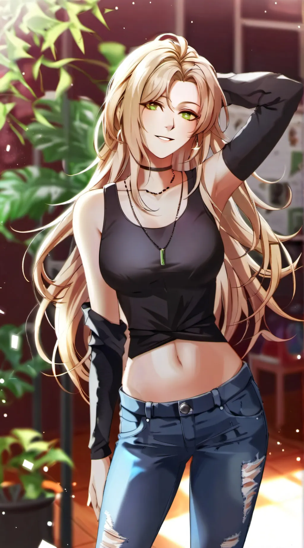 ai character: Hailey background