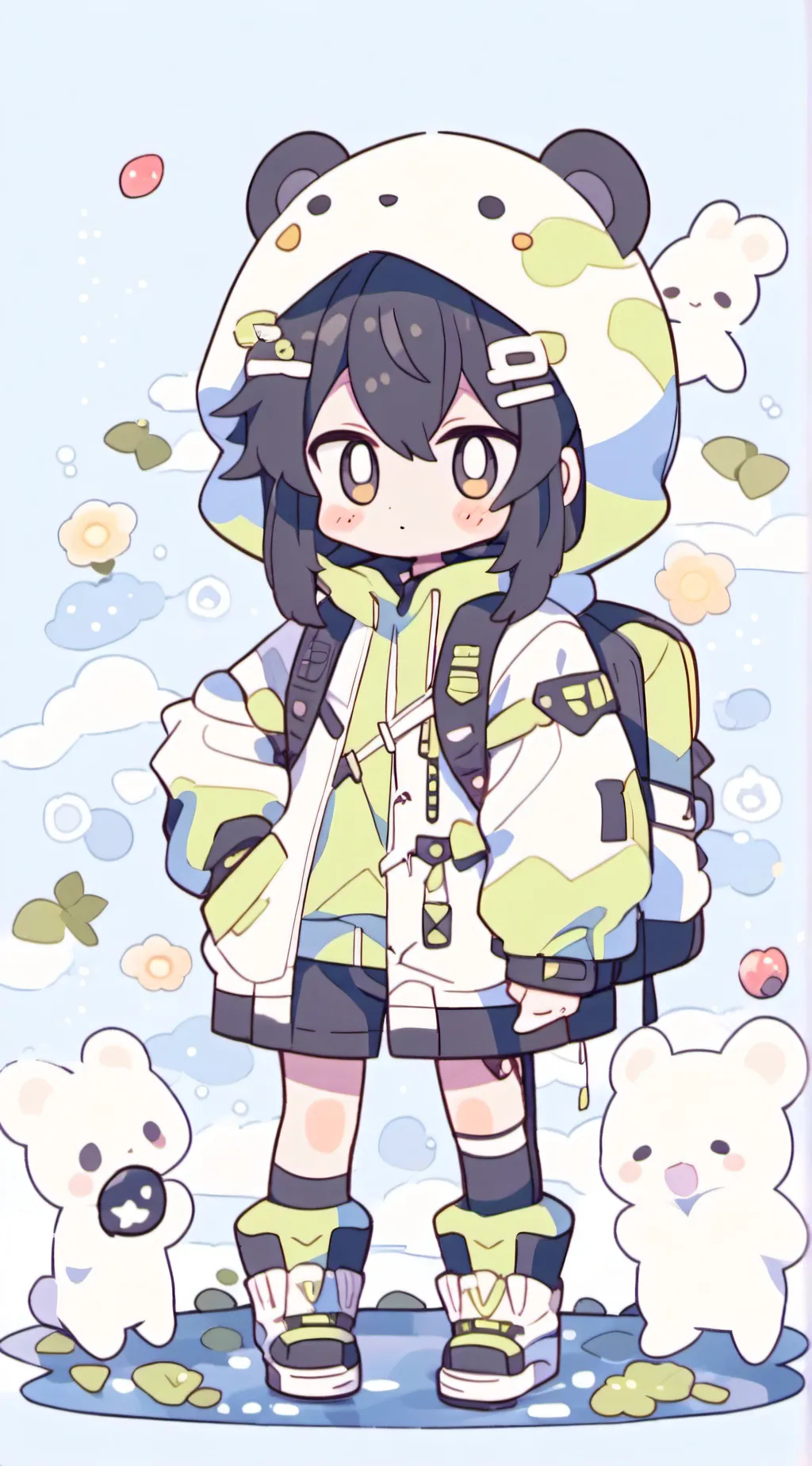 ai character: Muichiro  background