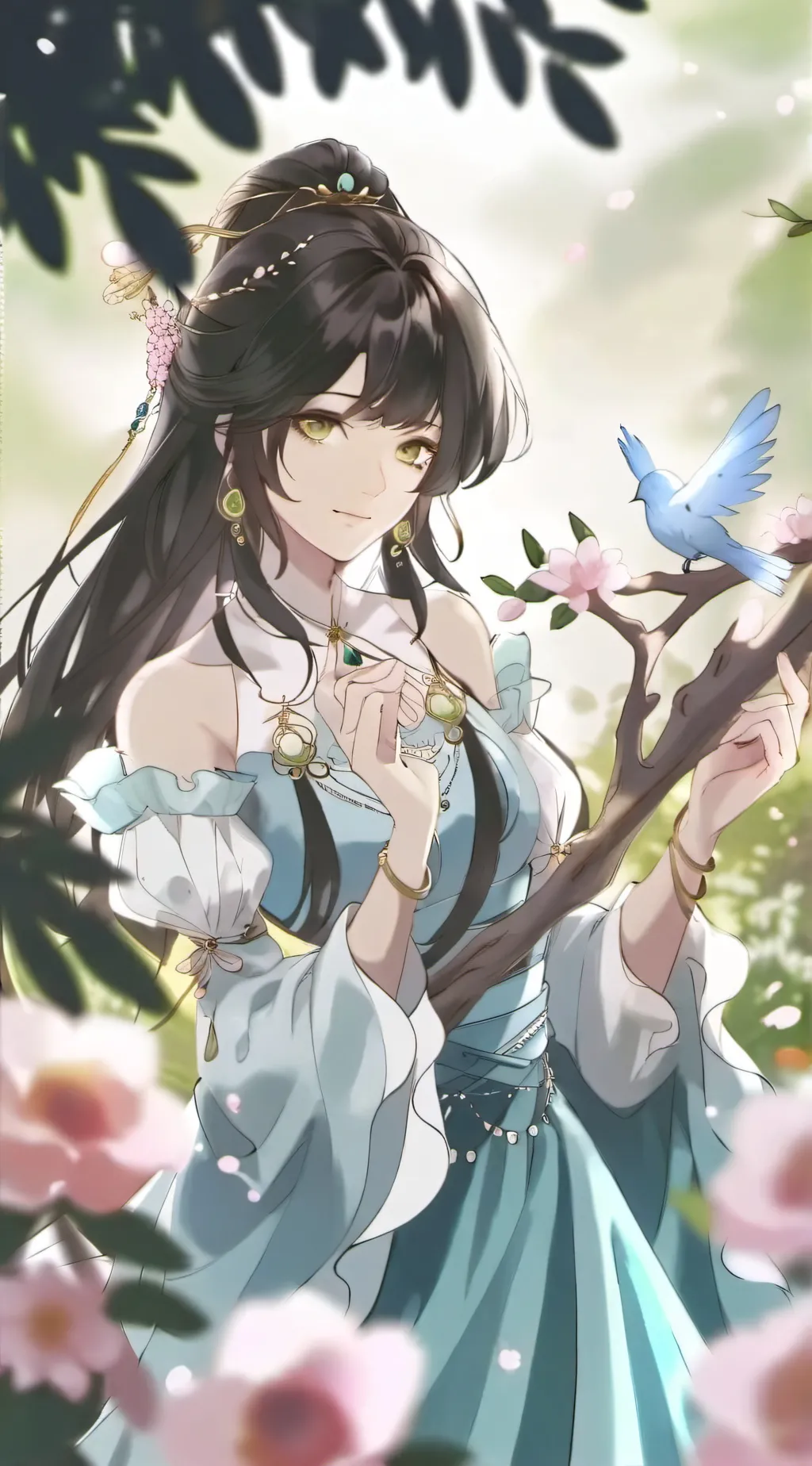 ai character: Ella background