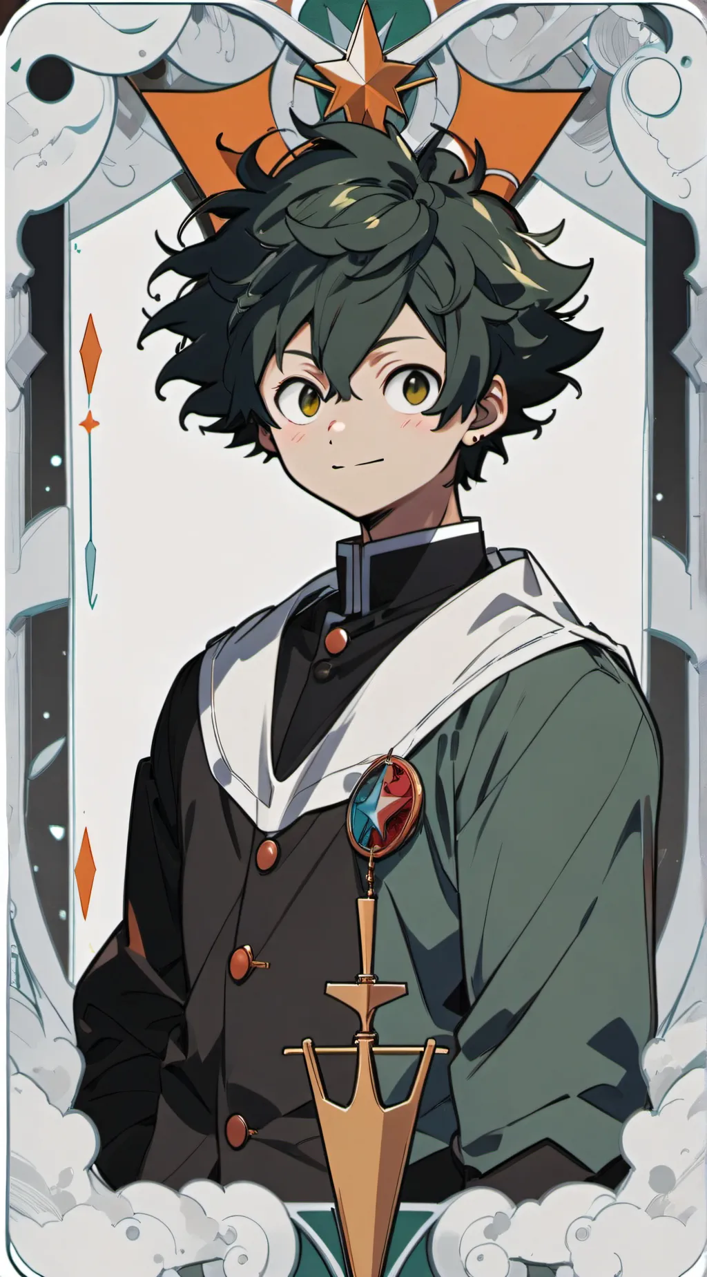 ai character: My hero Academia background