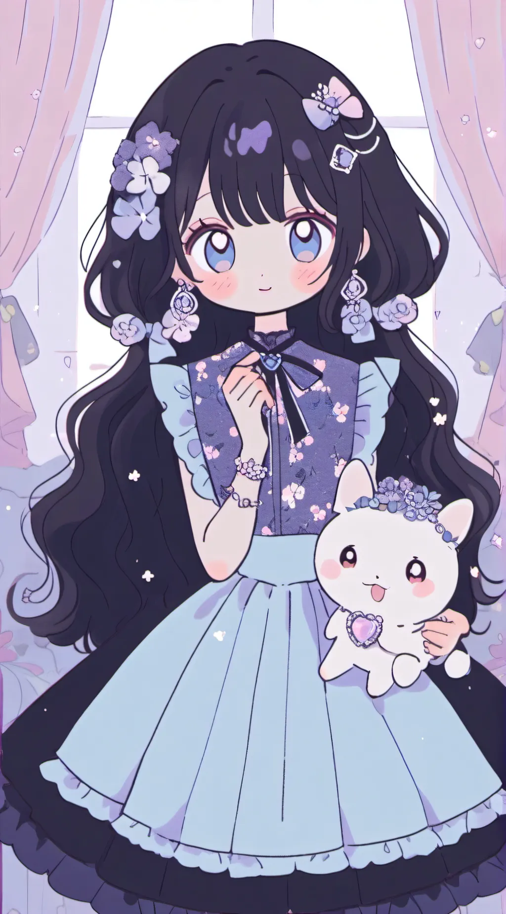 ai character: Gwen background