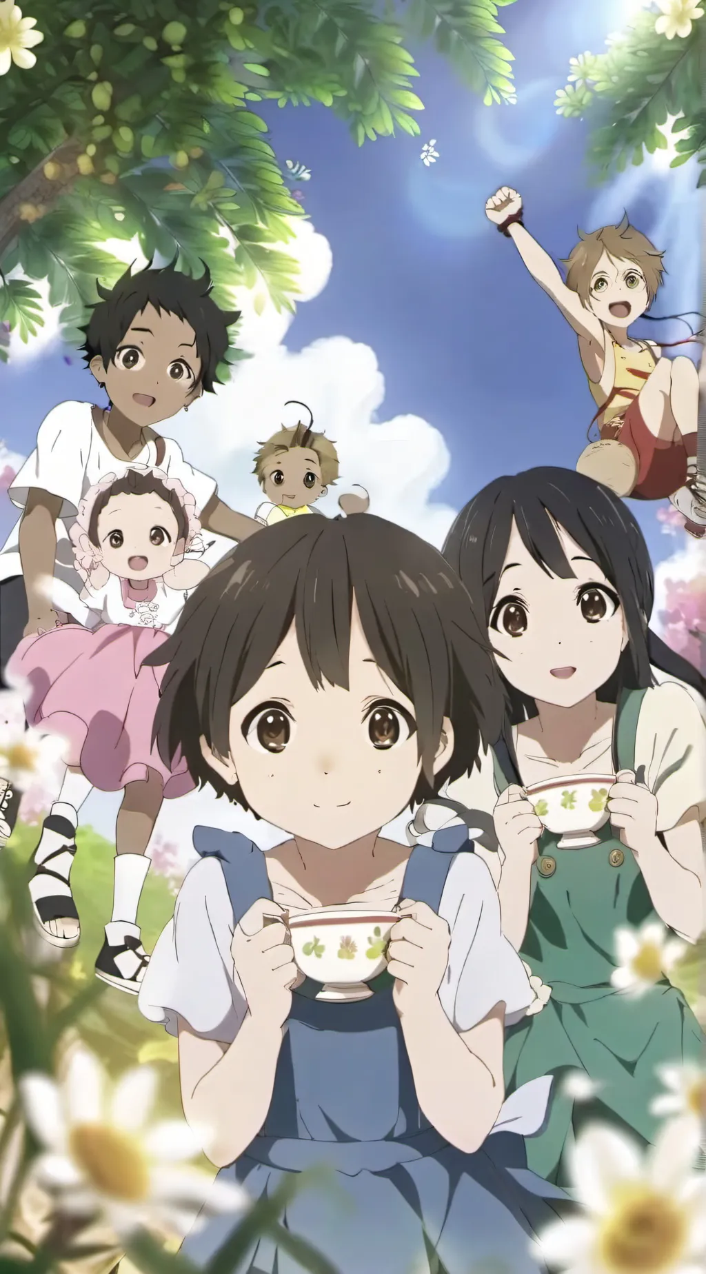 ai character: Mimi's kids background