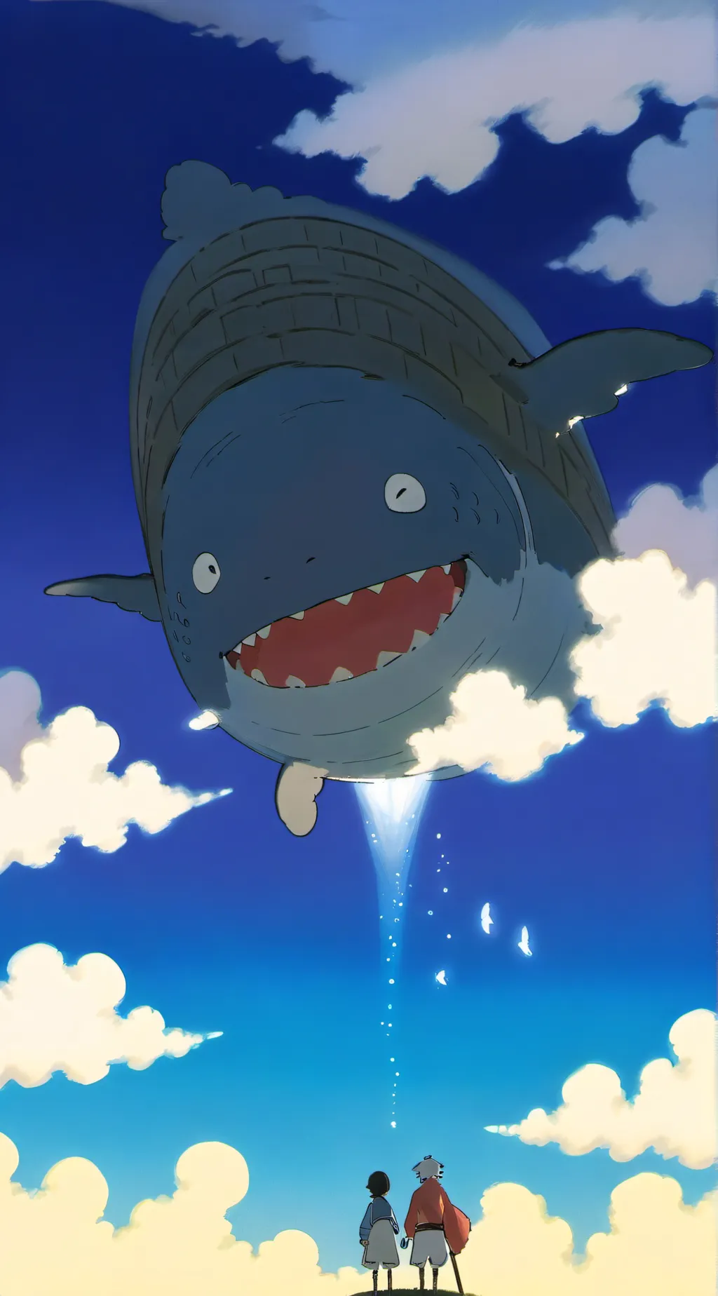 ai character: creature catch background