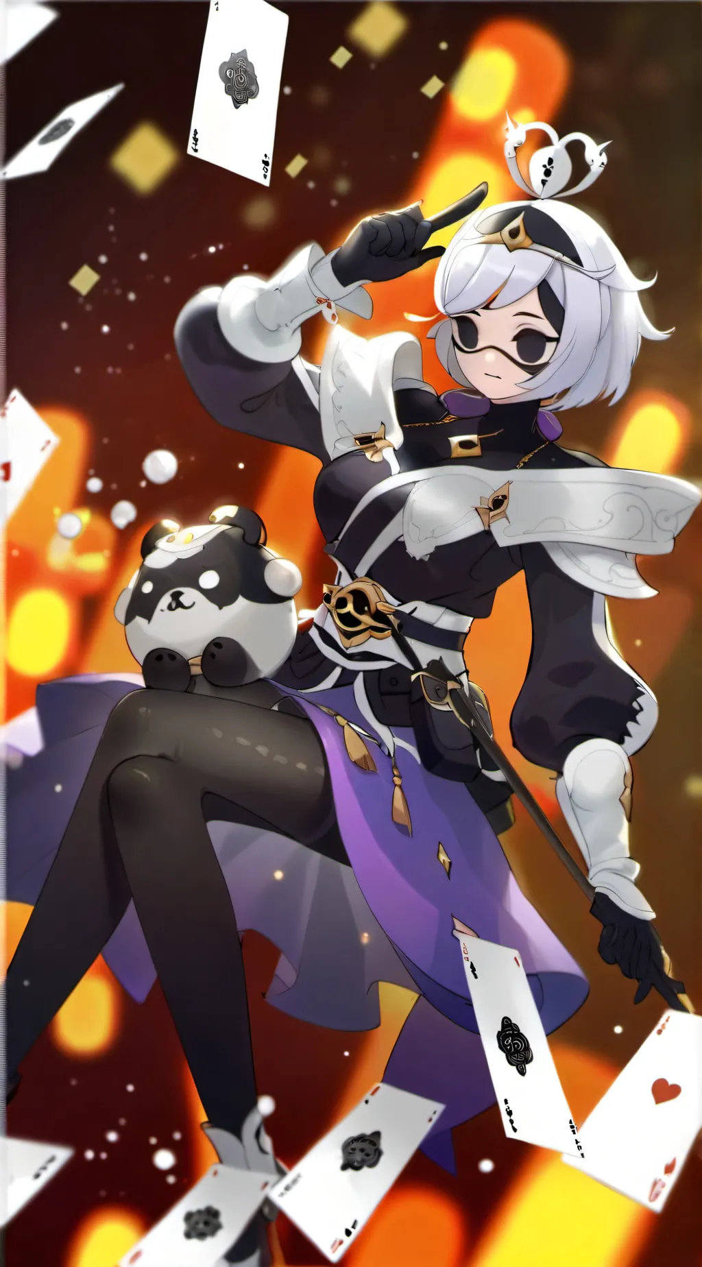 ai character: мирка background